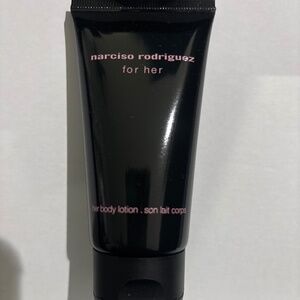 Narciso Rodriguez for her body lotion